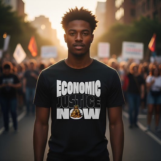 Economic Justice Now - Activism & Equality T-shirt