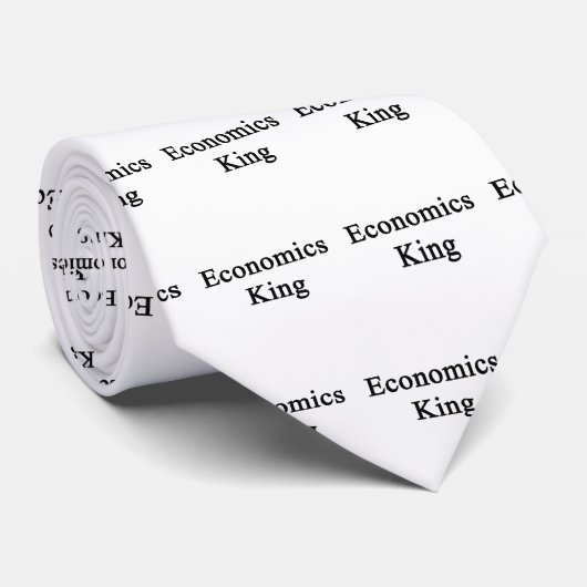 Economics King Stropdas (Opgerold)