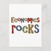 Economics Rocks Briefkaart (Voorkant)