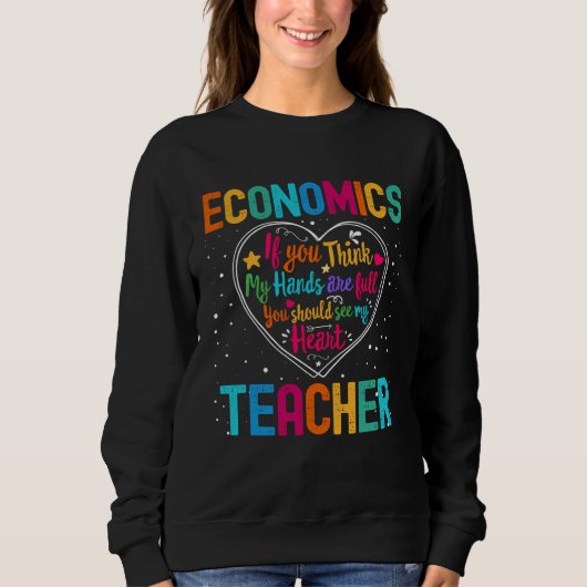 Economics Teacher Appreciation Week Back to School Trui (Voorkant)