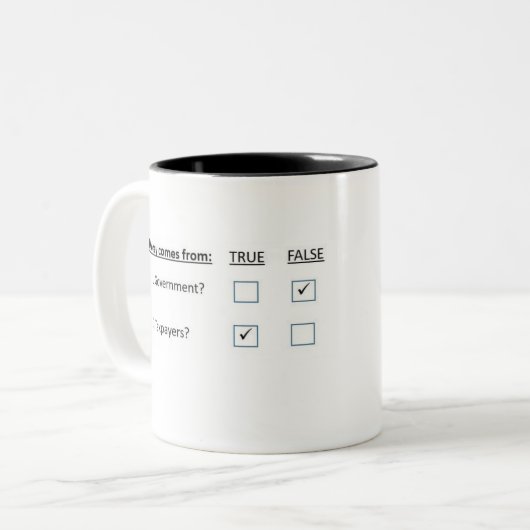 Economie 101: Mok door de omroep (Voorkant links)