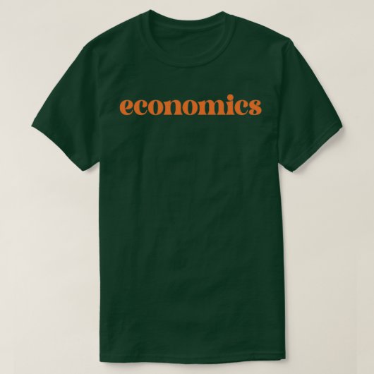 Economie 2 t-shirt (Design voorkant)