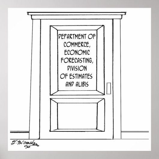 Economie Cartoon 3781 Poster (Voorkant)