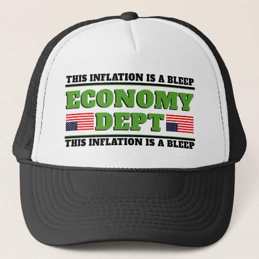 Economie Dept.™ Trucker Hoed (Personaliseer het!) Pet (Voorkant)