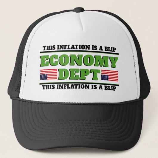 Economie Dept.™ Trucker Hoed (Personaliseer het!) Pet (Voorkant)