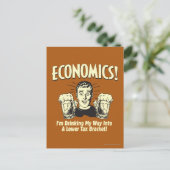 Economie: Drink lagere belastingmarkt Briefkaart (Staand voorkant)