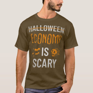 Economie is eng lef halloween Graphic Funny da T-shirt
