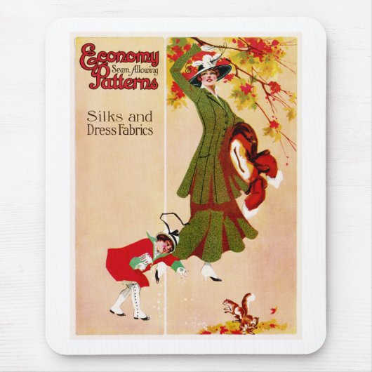 Economie patronen muismat (Voorkant)