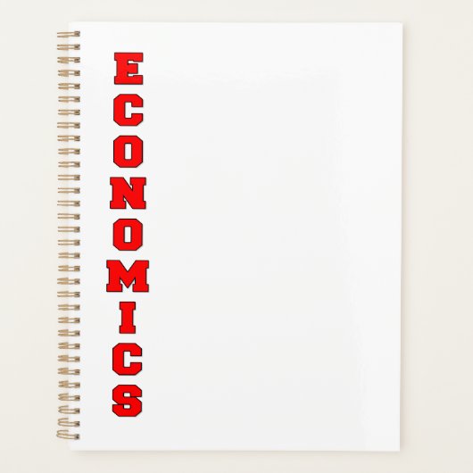 Economie Planner (Voorkant)