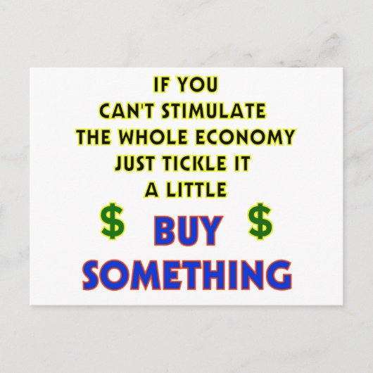 ECONOMIE-postkaart Briefkaart (Voorkant)