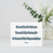 Economie versus Milieu Briefkaart (Staand voorkant)