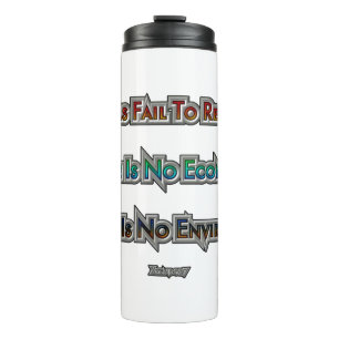 Economie versus Milieu Thermosbeker