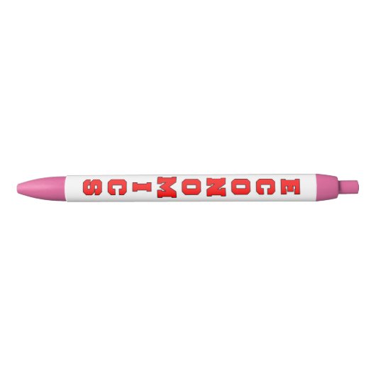 Economie Zwarte Inkt Pen (Voorkant)