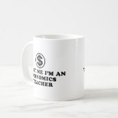 Economiedocent Koffiemok (Voorkant links)