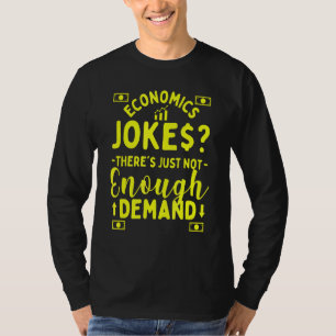 Economiedocent voor economistische economie t-shirt