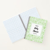 Economisch Icoon Patroon Notitieboek (Binnen)