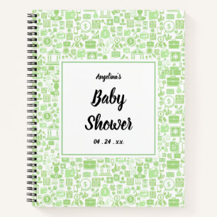 Economisch Icoon Patroon Notitieboek