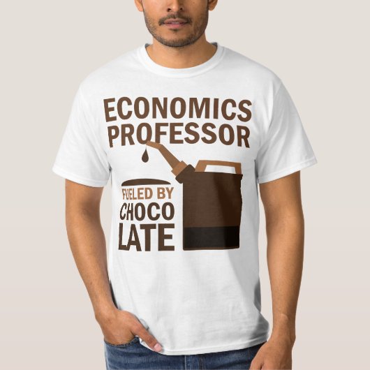 Economische hoogleraar (Funny) Gift T-shirt (Voorkant)