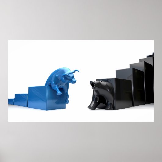 Economische trends in bulk en Beer converteren Poster (Voorkant)