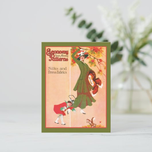 Economische zeemijlen die patronen toestaan briefkaart (Staand voorkant)