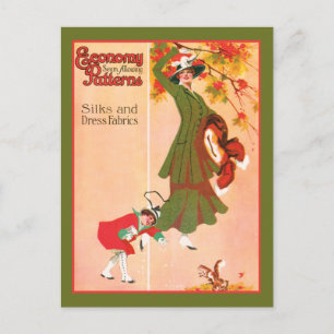 Economische zeemijlen die patronen toestaan briefkaart