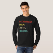 Economist Man Myth Legend  1 T-shirt (Voorkant volledig)