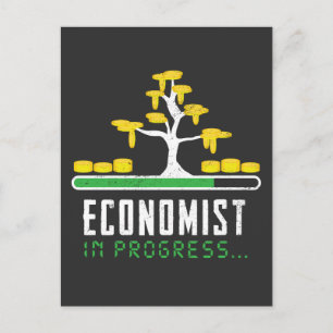 Economist t-shirt Economics Loading Progress Briefkaart
