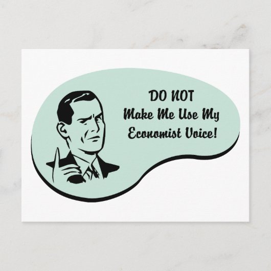 Economist Voice Briefkaart (Voorkant)