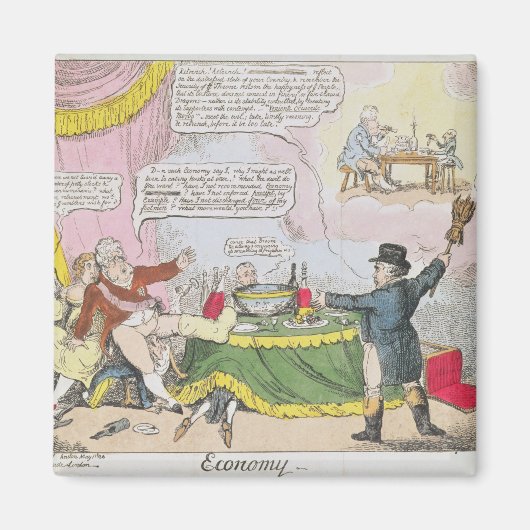 Economy', gepubliceerd door Johnston, Londen Magneet (Voorkant)