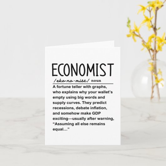 Econoom Kaart (Gele Bloem)