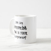 econoom koffiemok (Voorkant links)