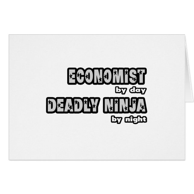 Econoom overdag...Dodelijke ninja's nachts (Voorkant Horizontaal)