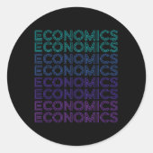 econoom ronde sticker (Voorkant)