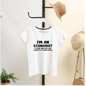 Econoom T-shirt Gift voor Mannen Vrouwen