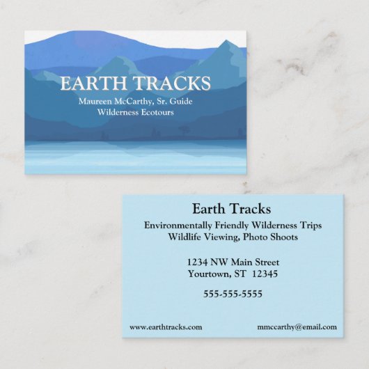 Ecoourism Resort Wilderness Guide Visitekaartje (Voorkant / Achterkant)