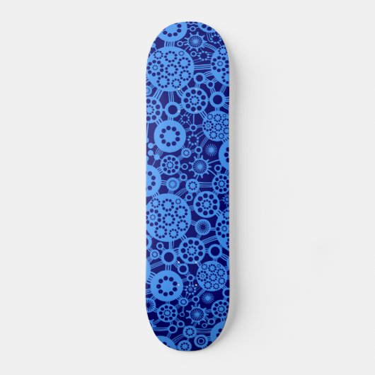Ecosysteem - Baby Blue op de Dp-marine Skateboard (Voorkant)