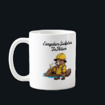 Ecosysteem beeldhouwers in actie Bever Koffiemok<br><div class="desc">Bevers: natuurlijke ecosysteembeeldhouwers in actie</div>