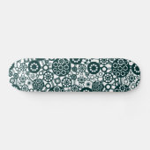 Ecosysteem - Donkergroen op wit Persoonlijk Skateboard (Horizontaal)