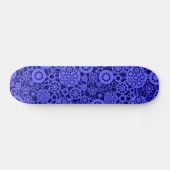Ecosysteem - Elektrisch blauw op Dp Navy Persoonlijk Skateboard (Horizontaal)