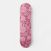Ecosysteem - Faded roze op Crimson Skateboard (Voorkant)