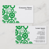 Ecosysteem - Groen groen voor wit Visitekaartje (Voorkant / Achterkant)