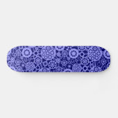 Ecosysteem - Pastel Blue op de Dp-marine Skateboard (Horizontaal)