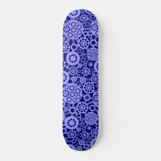 Ecosysteem - Pastel Blue op de Dp-marine Skateboard (Voorkant)