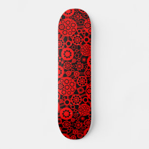 Ecosysteem - Rood op zwart Skateboard