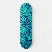 Ecosysteem - Turquoise op diepzeemacht Persoonlijk Skateboard (Voorkant)