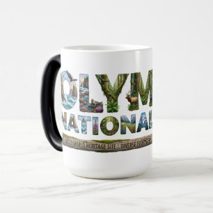 Ecosysteemdiversiteit van Olympic National Park Magische Mok