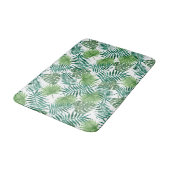 Ecotic Tropical Palm Leafes Pattern Badmat (Gekanteld)