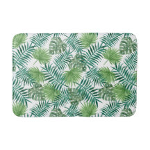 Ecotic Tropical Palm Leafes Pattern