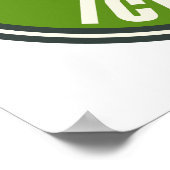 Ecotoerisme Noords IJsland Groen Langzaam Reizen L Poster (Hoek)