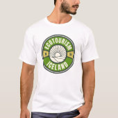 Ecotoerisme Noords IJsland Groen Langzaam Reizen L T-shirt (Voorkant)